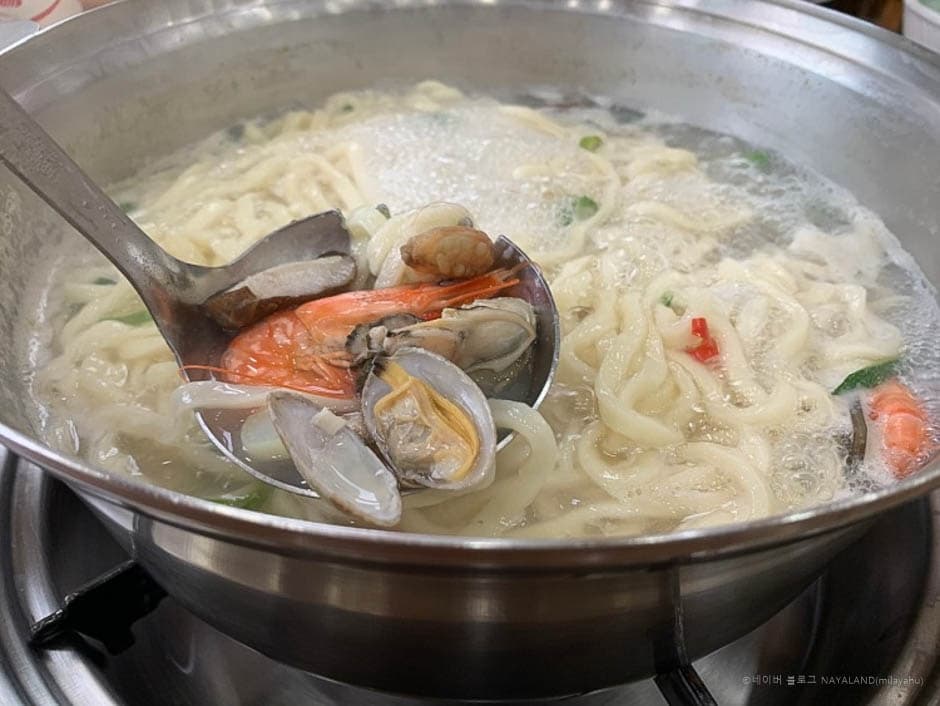 서포칼국수