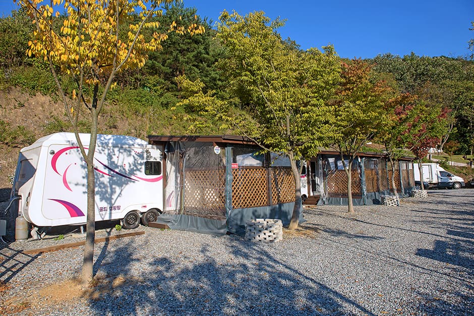 추월산 골드카라반캠핑장