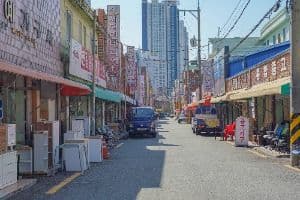 좌천동 가구거리
