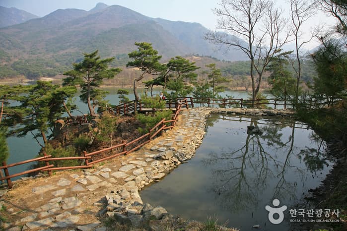 화양구곡 맑은 물에 시 한수를 읊으며 청록을 즐기다. [웰촌]