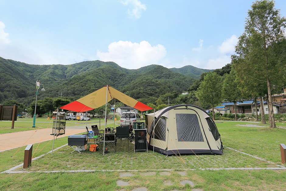금수강산문화공원 야영장