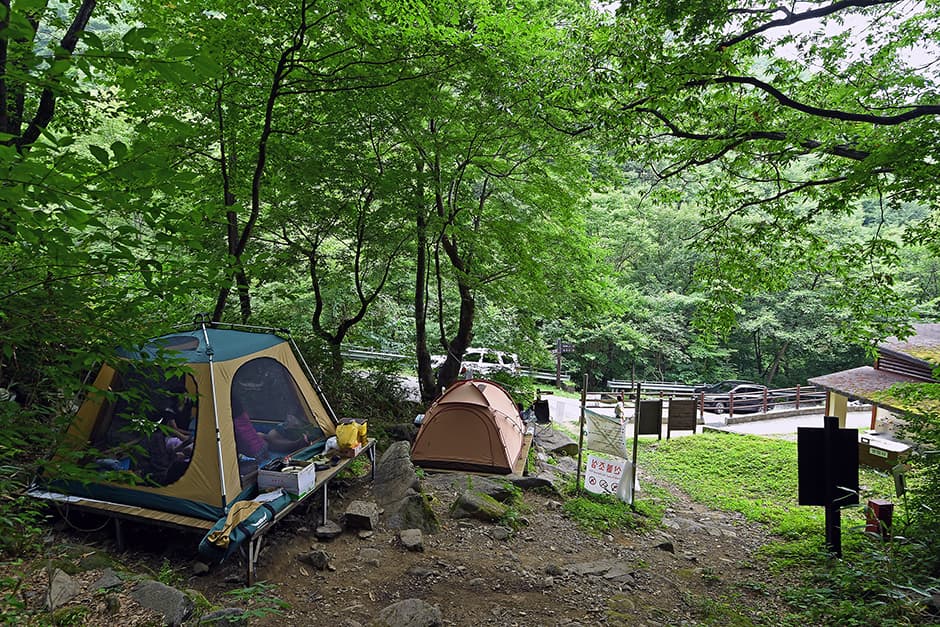 국립지리산자연휴양림캠핑장