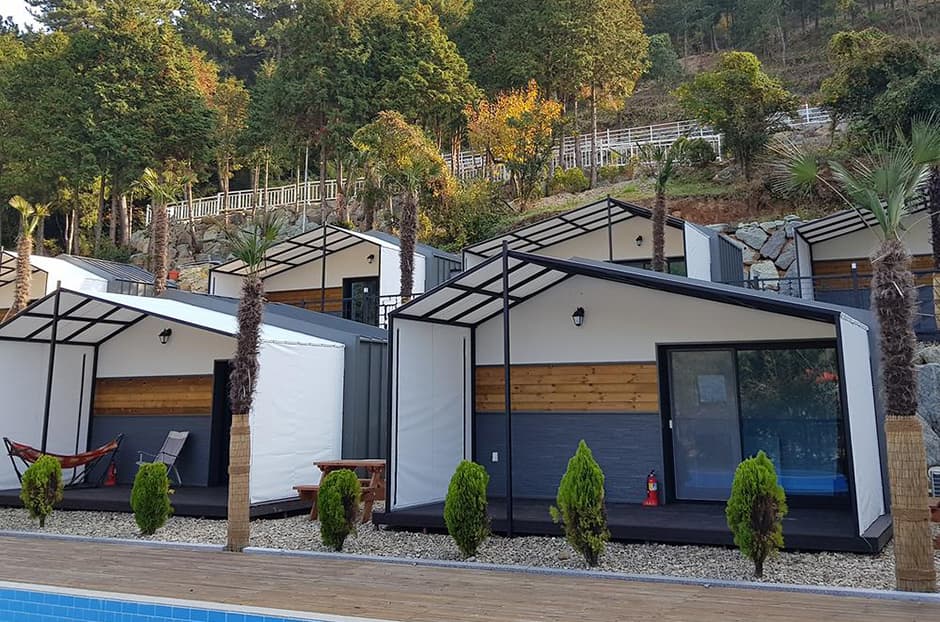 통영편백숲길글램핑캠핑장