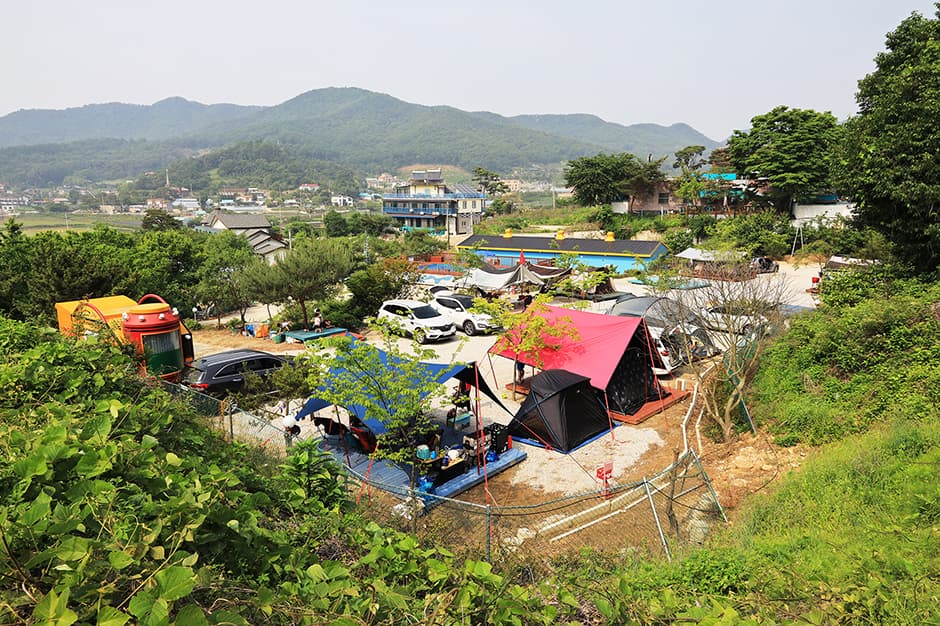 바다캠핑장
