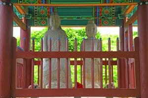 정읍 보화리 석조이불입상