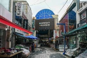 부림시장 먹자골목