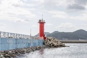 동호항방파제
