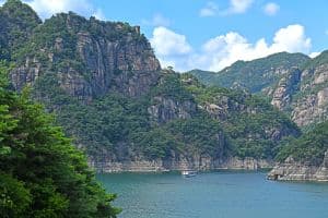 충주호 유람선