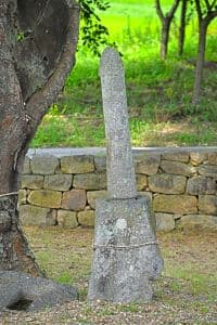 백암리남근석
