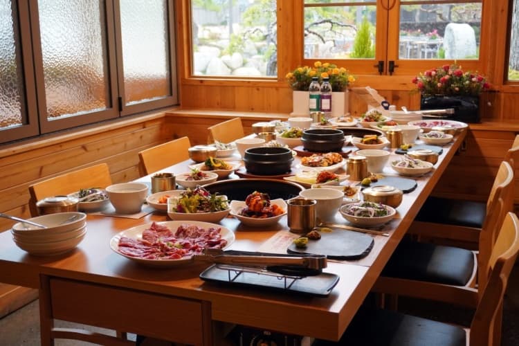 풍경한우