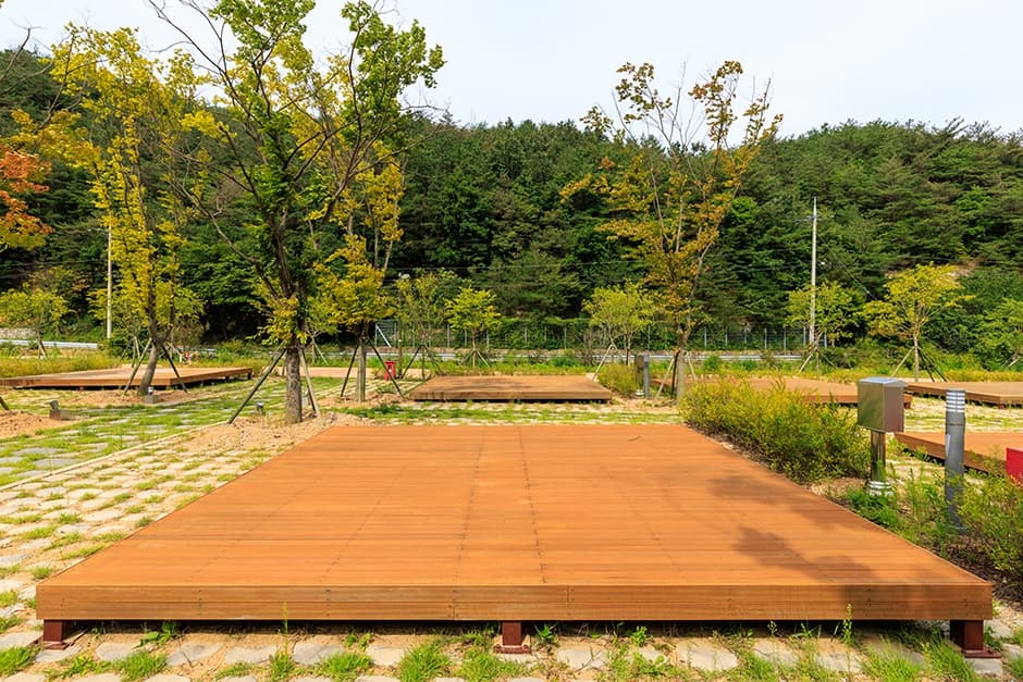 속리산시어동캠핑장