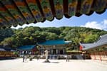 족욕공원, 산책로, 설악산을 품에 안다.