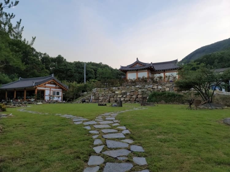 한옥정원 숲