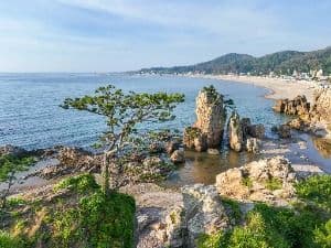신창 간이 해수욕장