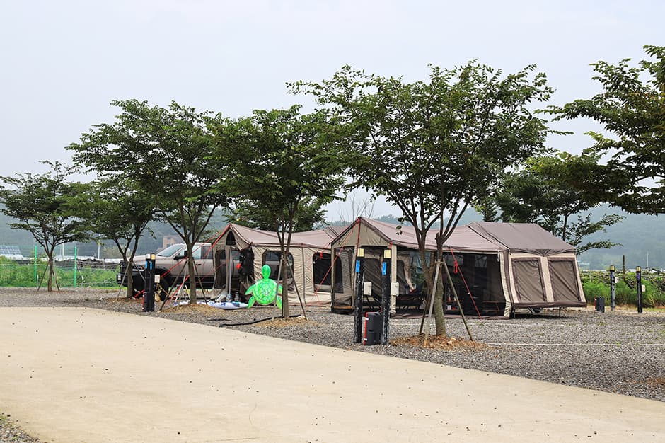 오캠핑장
