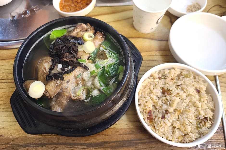 능이버섯백숙