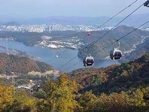 Chuncheon Samaksan Mountain Lake Cable Car (춘천 삼악산 호수케이블카)