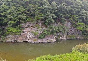 운교리 삼각주 퇴적층