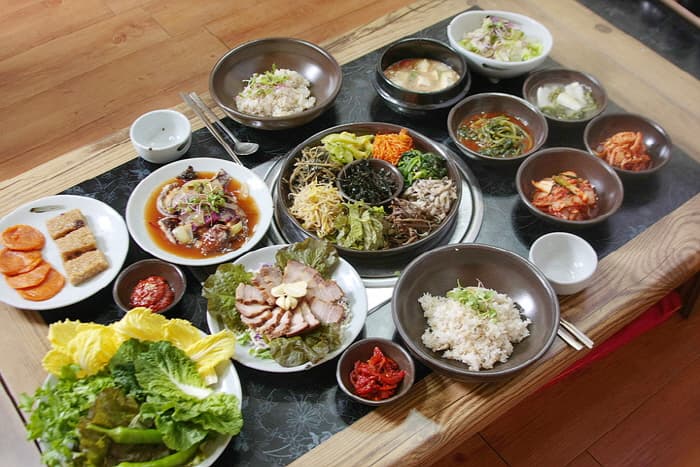 담소 보리밥