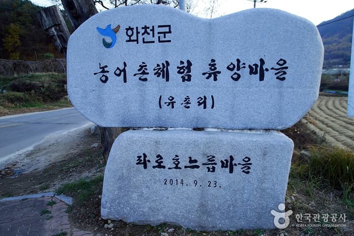 유촌리 파로호 느릅마을