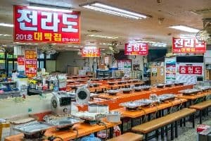 서울 신림동 민속순대타운