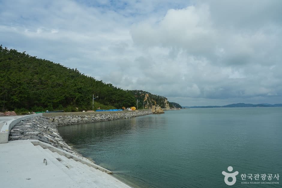통개 해수욕장