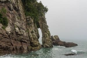 남일대 코끼리 바위