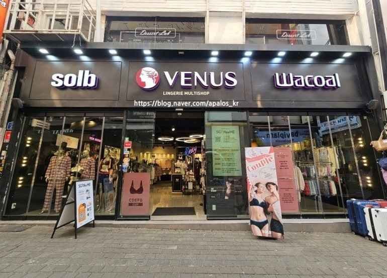 비너스 명동직매장점