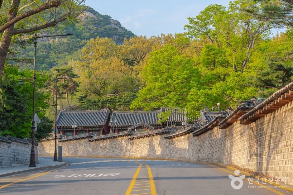 청와대 앞길