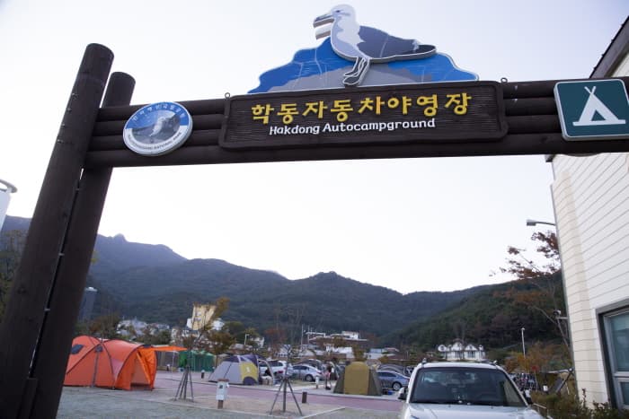 학동자동차야영장